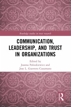Cover Communication, Leadership and Trust in Organizations (eBook, ePUB)