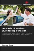 Analysis of student purchasing behavior