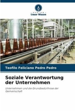 Soziale Verantwortung der Unternehmen - Pedro, Teofilo Feliciano Pedro