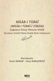 Cagatayca Farsca Manzum Sözlük - Nisab-i Türki Nisab-i Türki-i Turan