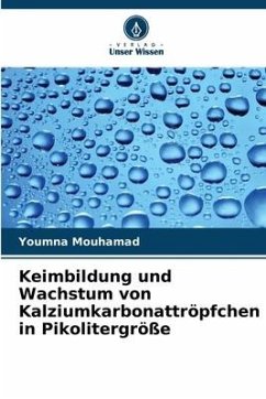 Keimbildung und Wachstum von Kalziumkarbonattröpfchen in Pikolitergröße - Mouhamad, Youmna