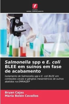 Salmonella spp e E. coli BLEE em suínos em fase de acabamento - Cajas, Bryan;Cevallos, María Belén
