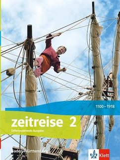 Cover Zeitreise 2. Schulbuch Klasse 7/8. Differenzierende Ausgabe Baden-Württemberg
