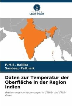 Daten zur Temperatur der Oberfläche in der Region Indien - Hallika, P.M.S.;Pattnaik, Sandeep