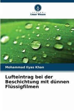 Lufteintrag bei der Beschichtung mit dünnen Flüssigfilmen - Khan, Mohammad Ilyas