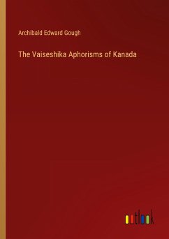 The Vaiseshika Aphorisms of Kanada