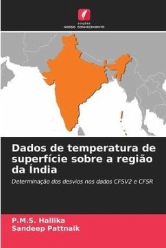 Dados de temperatura de superfície sobre a região da Índia - Hallika, P.M.S.;Pattnaik, Sandeep