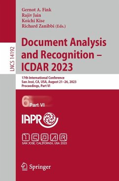 Document Analysis and Recognition - ICDAR 2023 (eBook, PDF)