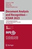 Document Analysis and Recognition - ICDAR 2023 (eBook, PDF)