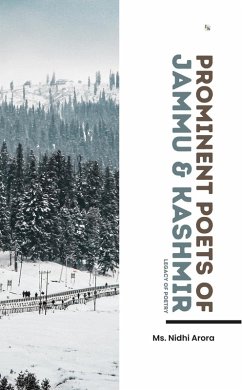 Cover Prominent Poets of Jammu and Kashmir: Legacy of Poetry (eBook, ePUB)