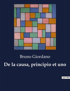 De la causa, principio et uno - Giordano, Bruno