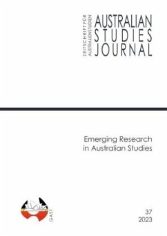 Emerging Research in Australian Studies - Edited Volume, Author of the ASJ ZfA Emerging Research in Australian Studies - Edited Volume, Author of the ASJ ZfA
