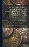 Caroli [!] Arbuthnotii Tabulae Antiquorum Nummorum, Mensurarum Et Ponderum, Pretiique Rerum Venalium: Variis Dissertationibus Explicatae & Exemplis Il