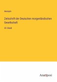Zeitschrift der Deutschen morgenländischen Gesellschaft