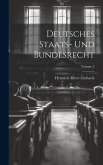 Deutsches Staats- Und Bundesrecht; Volume 2