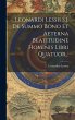 Leonardi Lessii S.j. De Summo Bono Et... - Bild 1