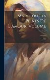 Marie Ou Les Peines De L'amour, Volume 1...