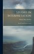 Studies in Interpretation:... - Bild 1
