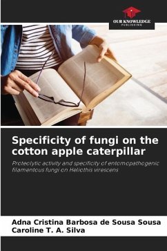 Specificity of fungi on the cotton apple caterpillar - Sousa, Adna Cristina Barbosa de Sousa;Silva, Caroline T. A.