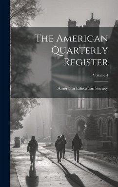 Cover The American Quarterly Register; Volume 4