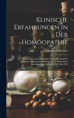 Cover Klinische Erfahrungen In Der Homöopathie