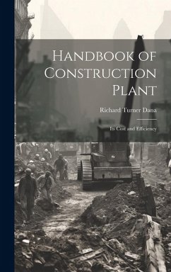 Cover Handbook of Construction Plant: Its Cost and Efficiency