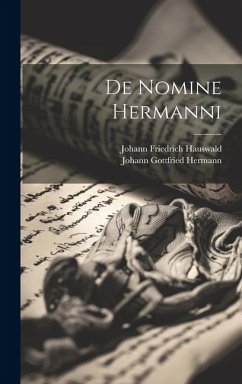 De Nomine Hermanni - Hauswald, Johann Friedrich