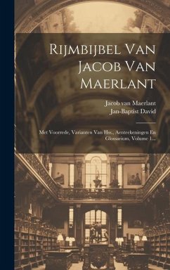 Rijmbijbel Van Jacob Van Maerlant: Met Voorrede, Varianten Van Hss., Aenteekeningen En Glossarium, Volume 1... - David, Jan-Baptist