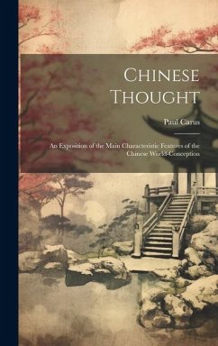 Chinese Thought - Carus, Paul