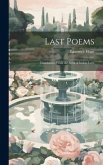 Last Poems: Translations From the Book of Indian Love