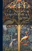 Filologia Classica Greca E Latina...