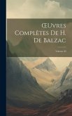 OEuvres Complètes De H. De Balzac; Volume 20