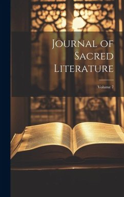 Journal of Sacred Literature; Volume 7 - Anonymous