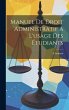 Manuel De Droit Administratif a L'usage... - Bild 1