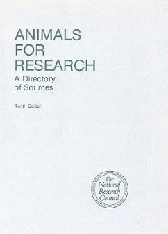 Animals for Research - National Research Council; Division On Earth And Life Studies; Institute For Laboratory Animal Research