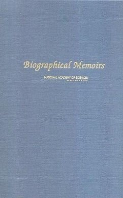 Biographical Memoirs - National Academy Of Sciences