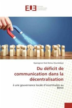 Du déficit de communication dans la décentralisation - Dotou Houndokpa, Kpatagnon Noé