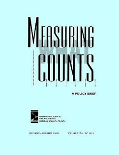 Measuring What Counts - National Research Council; Mathematical Sciences Education Board