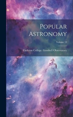 Popular Astronomy; Volume 13