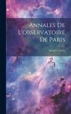 Annales De L'observatoire De Paris