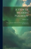 A View of Modern Psalmody