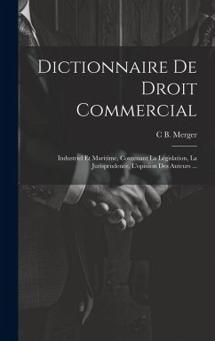 Cover Dictionnaire De Droit Commercial