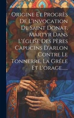 Origine Et Progrès De L'invocation De Saint Donat, Martyr Dans L'église Des Pères Capucins D'arlon Contre Le Tonnerre, La Grêle Et L'orage...... - Anonymous