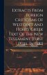 Extracts From Foreign Criticisms Of... - Bild 1