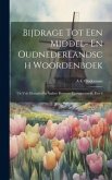 Bijdrage Tot Een Middel- En Oudnederlandsch Woordenboek: Uit Vele Glossaria En Andere Bronnen Bijeengezameld, Part 6