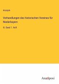 Verhandlungen des historischen Vereines für Niederbayern