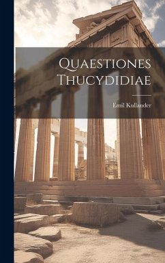 Quaestiones Thucydidiae - Kullander, Emil