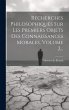 Recherches Philosophiques Sur Les... - Bild 1