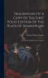 Description Of A Copy Of The First... - Bild 1