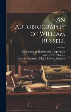 Cover An Autobiography of William Russell [electronic Resource]